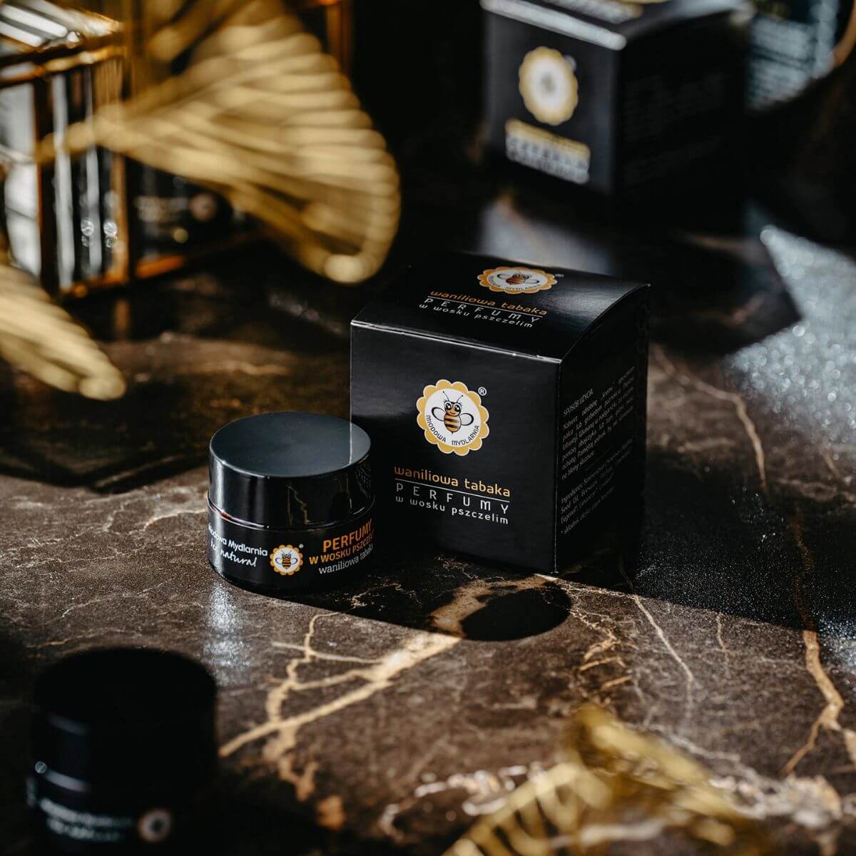 Waniliowa Tabaka – Perfumy w wosku pszczelim 15 g